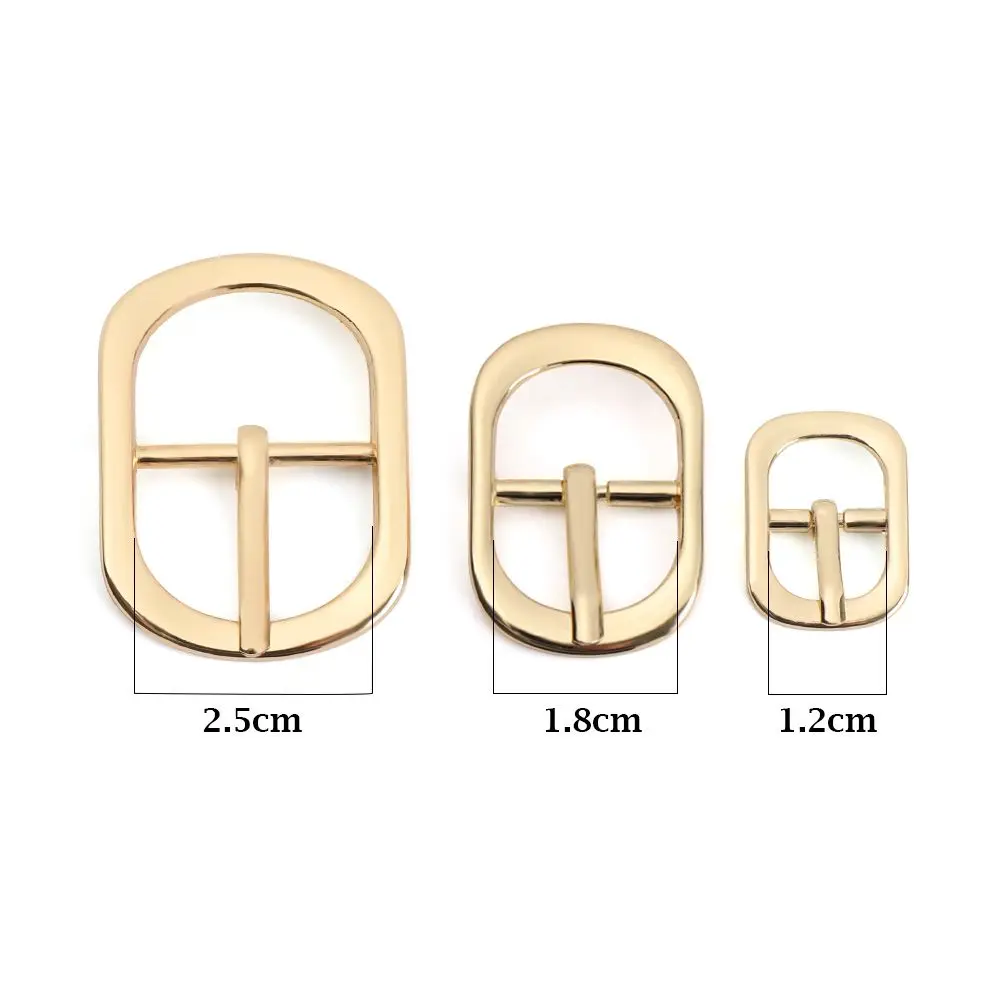 5pcs Metal O Ring Shoe Shoulder Strap Belt Buckles Roller Pin Handbag Repair Accessories Leather Bag Buckle