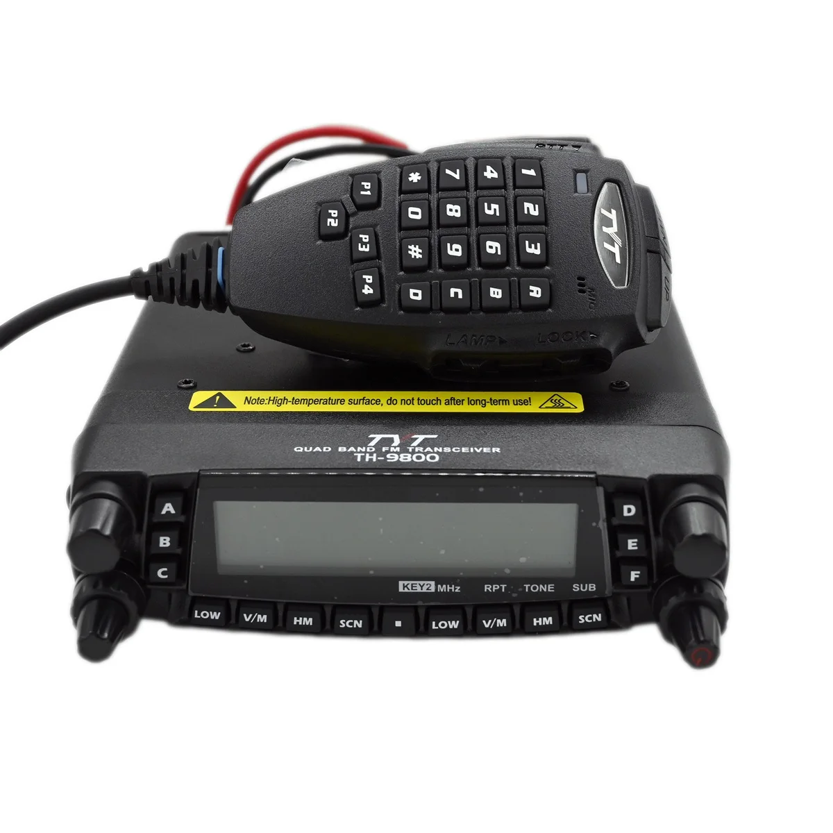 TYT TH9800 Mobile Radio Quad Bands 50W Long Range Cross Band Repeater Car Vehicle Base Station Wireless Transceiver