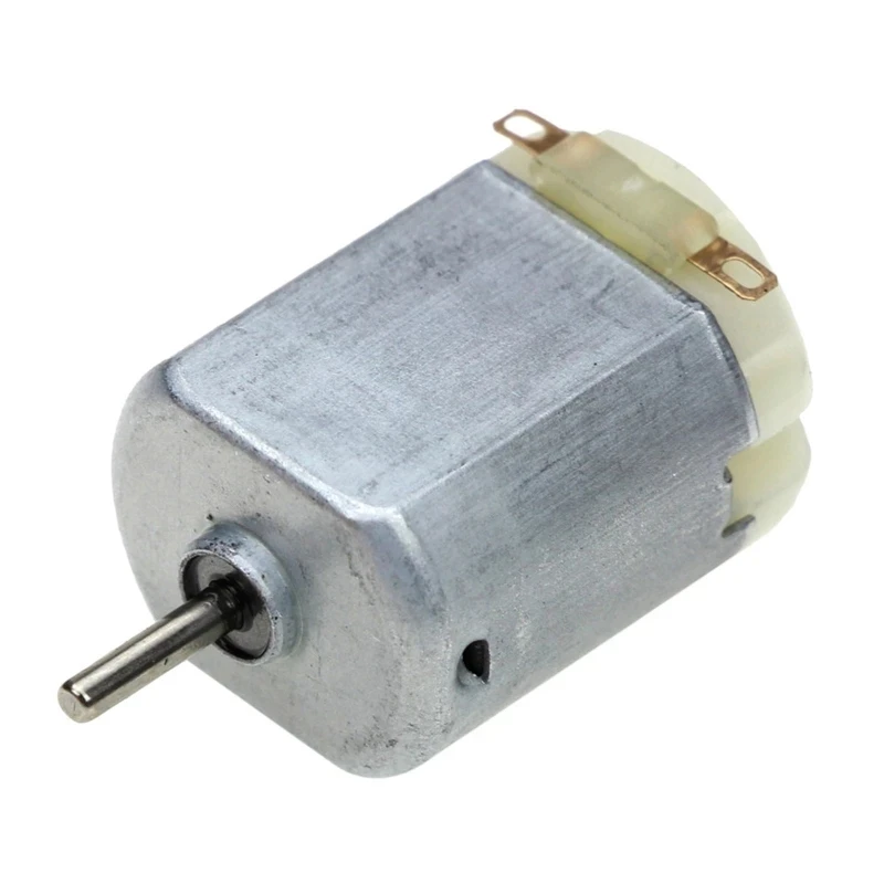 Motor pequeño individual micro 130, motor de tracción de cuatro ruedas, motor pequeño de CC, voltaje medio de 1V-6V