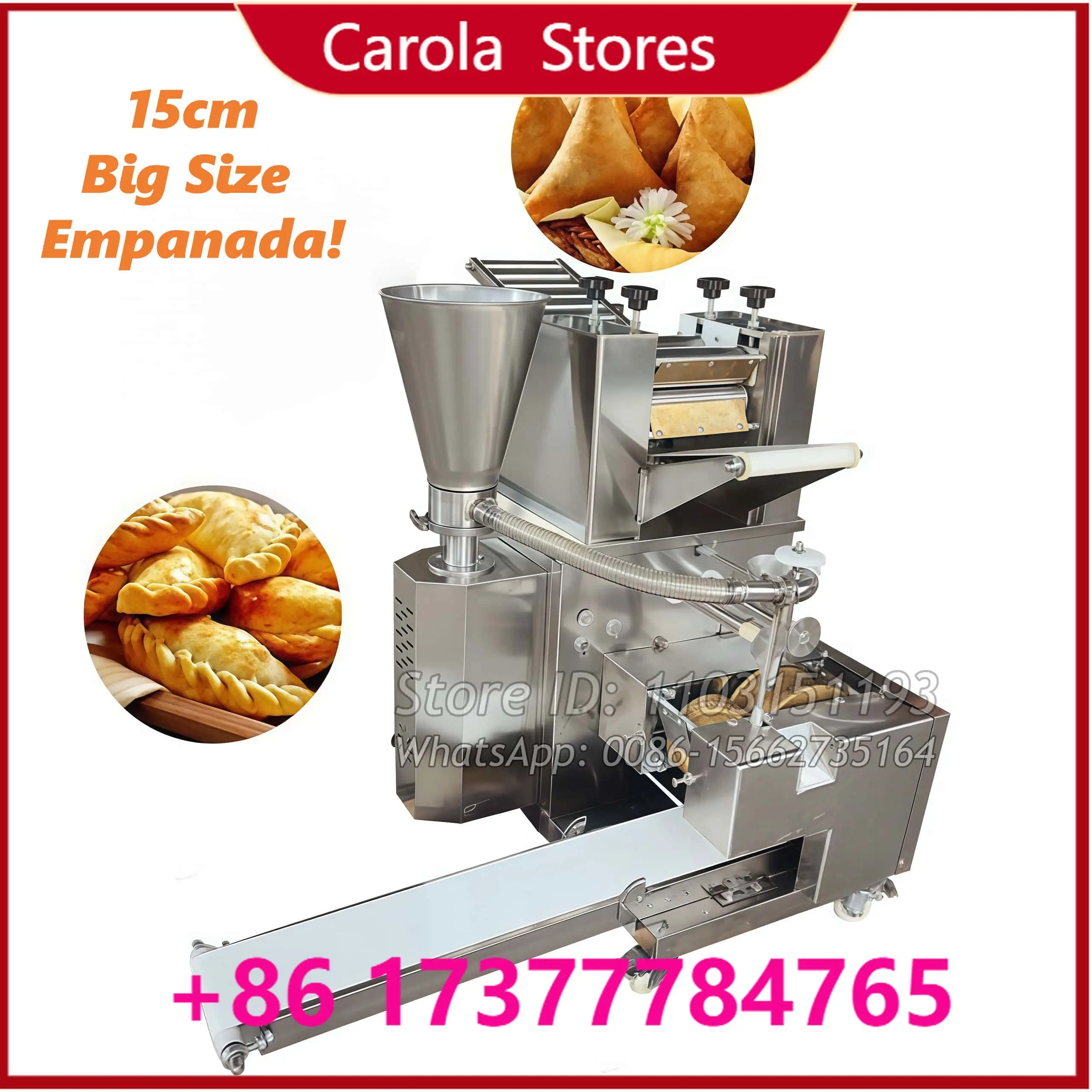 Big Ravioli Making Machine Automatic Curry Puff Samosa Dumpling Maquina De Empanadas Ravioli Meat Pie Jamaican Patty Machine