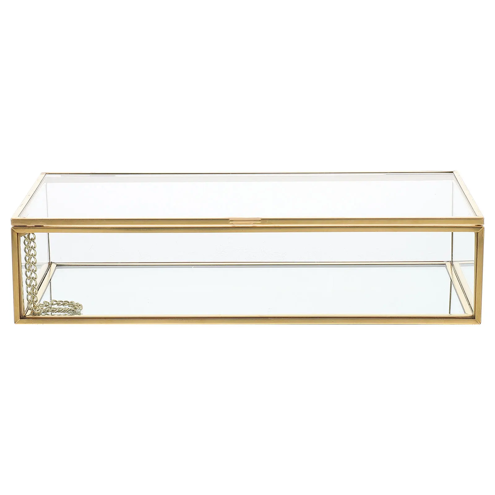 

Jewelry Storage Box Transparent Earrings Organizing Case Compact Design for Desktop Travel Portable Jewelry Container Display