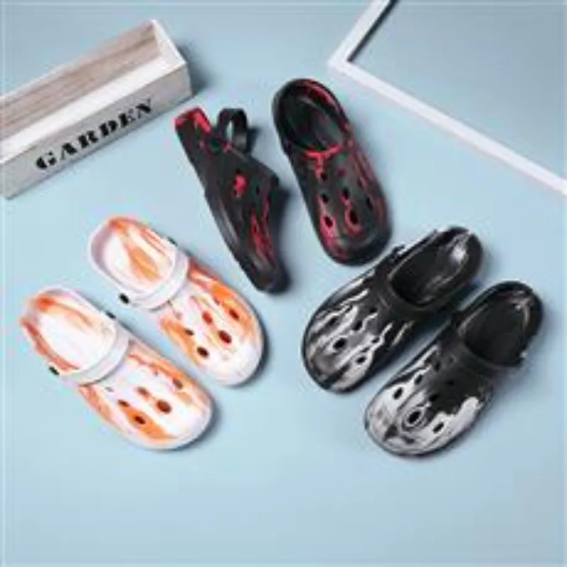 

Skin Friendly Men Summer Slippers Soft Fabric Upper Anti Slip Sole Comfort Experience for All Day Daily Wearing
