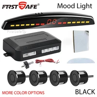 FirstSafe Factory Nuevo sistema de sensor de estacionamiento LED de luz ambiental Sistema de radares de marcha atrás Retroiluminación Parktronic