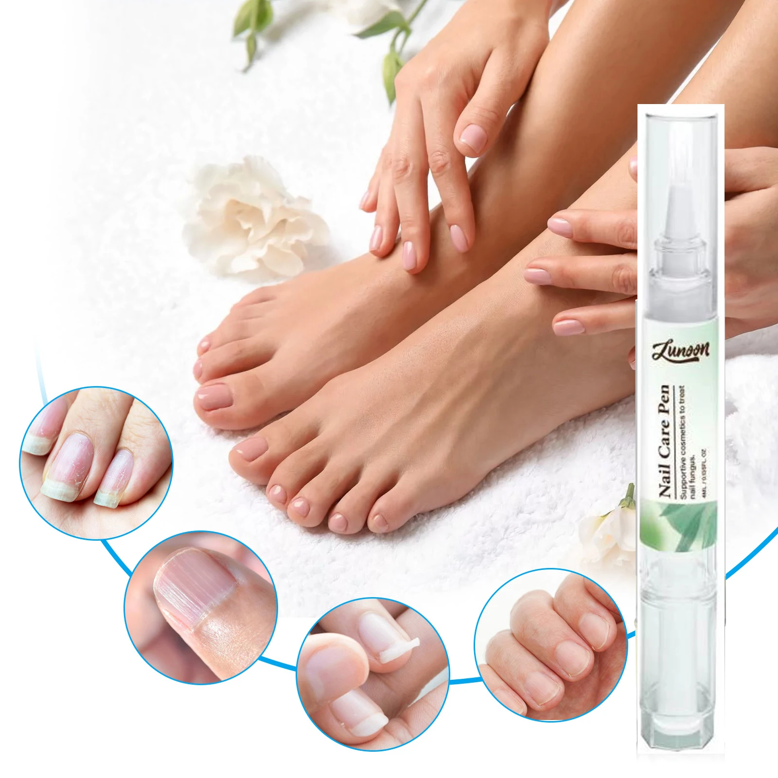 3 Stuks Nagelverzorging Pen Voor Droge Zwakke Nagels & Hangnagels Behandeling Nagel Reparatie Versterker Nagelriemolie Pen Voedingswaarde nagelgroei