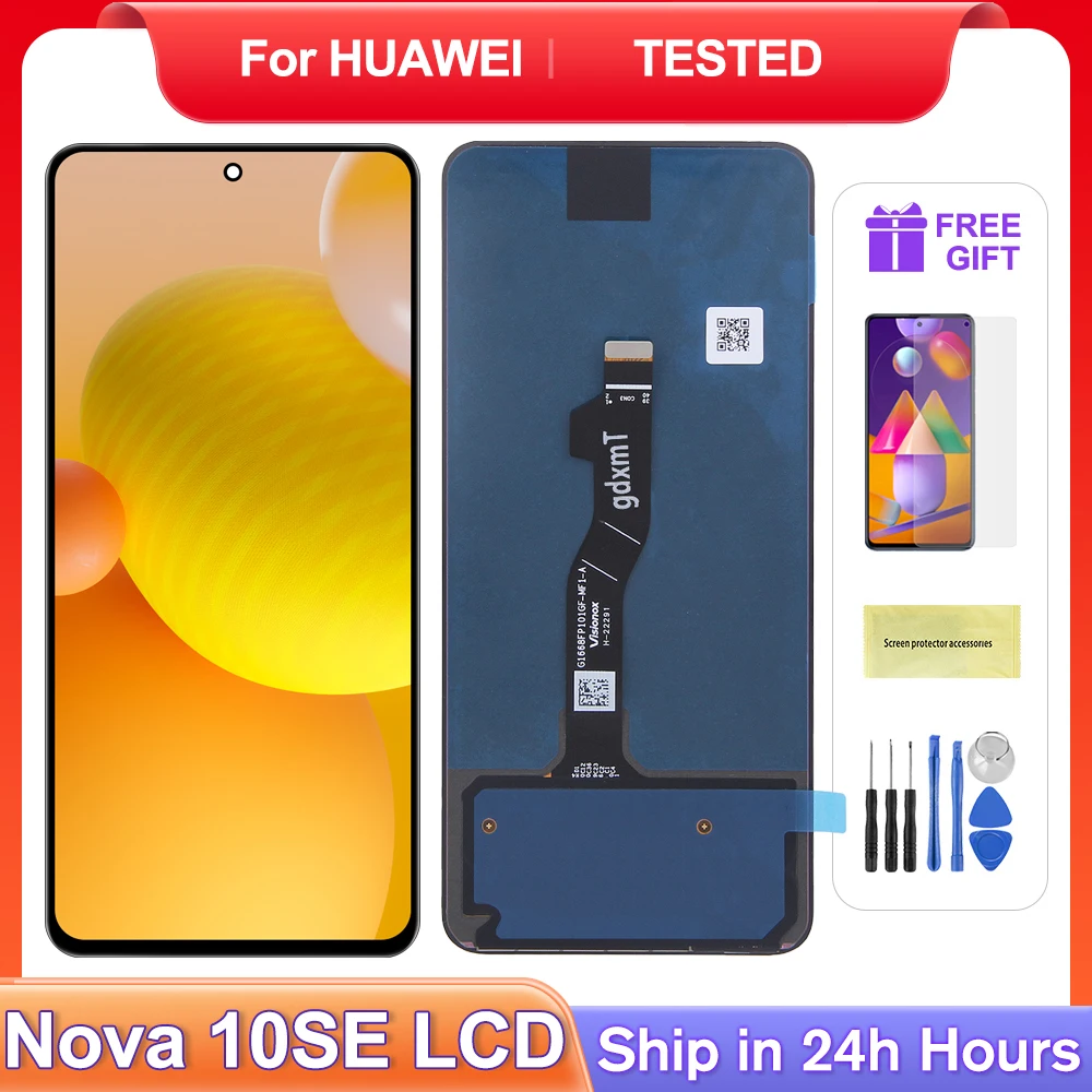 para-huawei-nova-10-se-para-nova10se-667-''bne-lx1-bne-lx3-pantalla-lcd-reemplazo-del-ensamblaje-del-digitalizador-de-pantalla-tactil