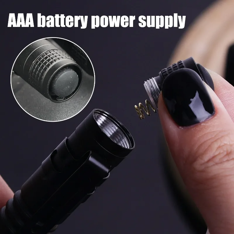 5/1Pcs Portable Red Light Flashlight Battery Not Included Bright Red Light for Home Camping Fishing Emergency Signaling Lamps