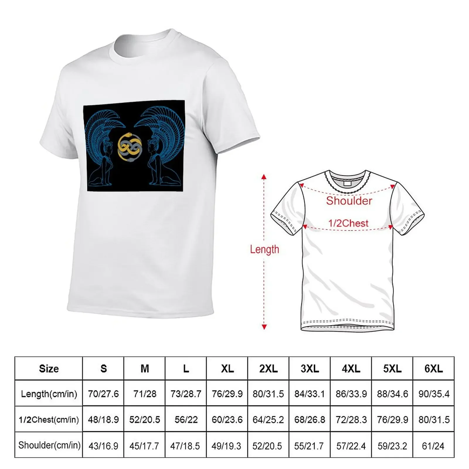 Oráculo y Auryn T-Shirt plain graphic t shirt vintage designer shirts cotton man t-shirts t shirts for men cotton