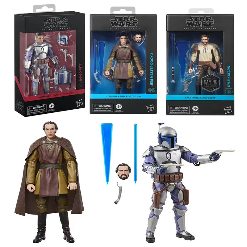 

Hasbro Star Wars the Black Series Jedi Master Dooku Action Figure 15cm Collectible Original Toy Model Gift For Kids in Stock