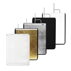 Selens Removable Magnetic Stainless steel Flag Panel Reflector Diffuser Fotografia Acessorios Camera for Video Photo Studio