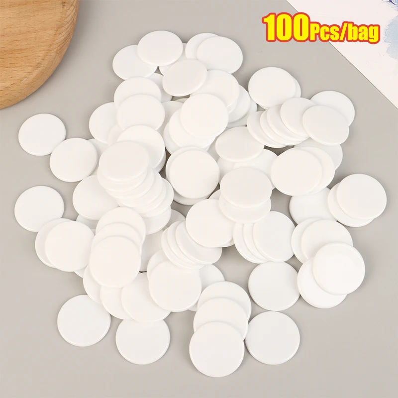 New 100Pcs 25mm Montessori Learning Education Math Toy Plastic   Bingo Chip Markers Token Family Club Party Count Toy, image 12
