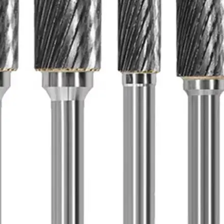 High Precision Hot Latest Router Burr Rotary Tools C Type Cemented Carbide Silver 1pc 6mm Shank The Electric Tool