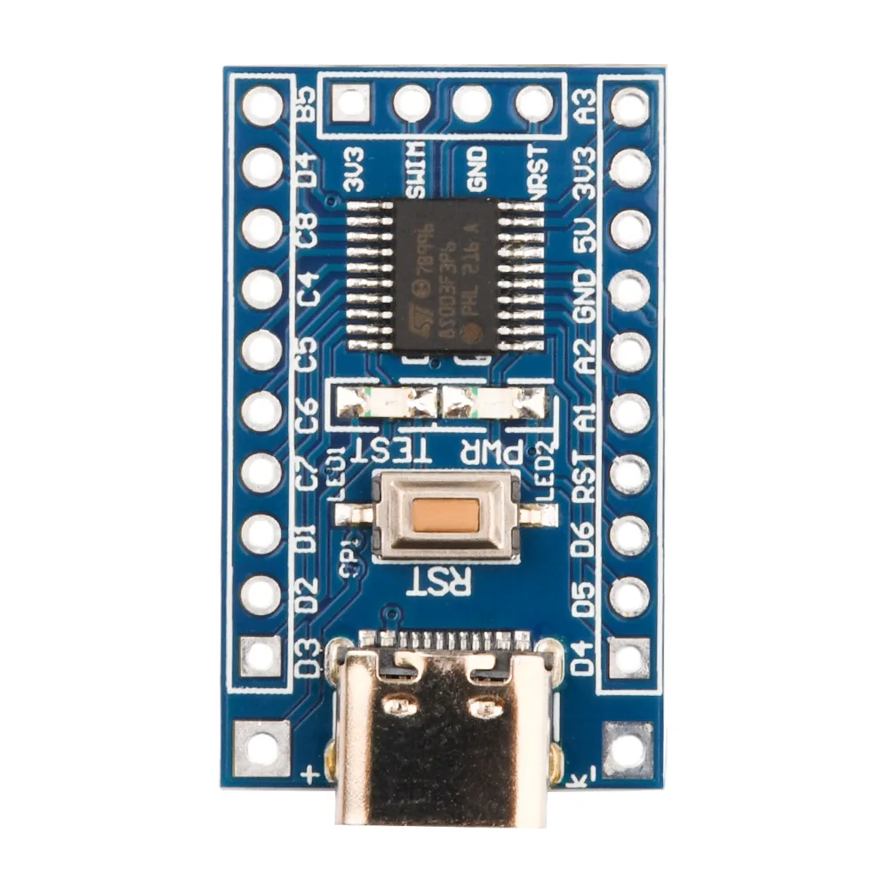 Módulo de placa de desarrollo de sistema mínimo para Arduino, tipo C, STM8S103F3P6, STM8S003F3P6