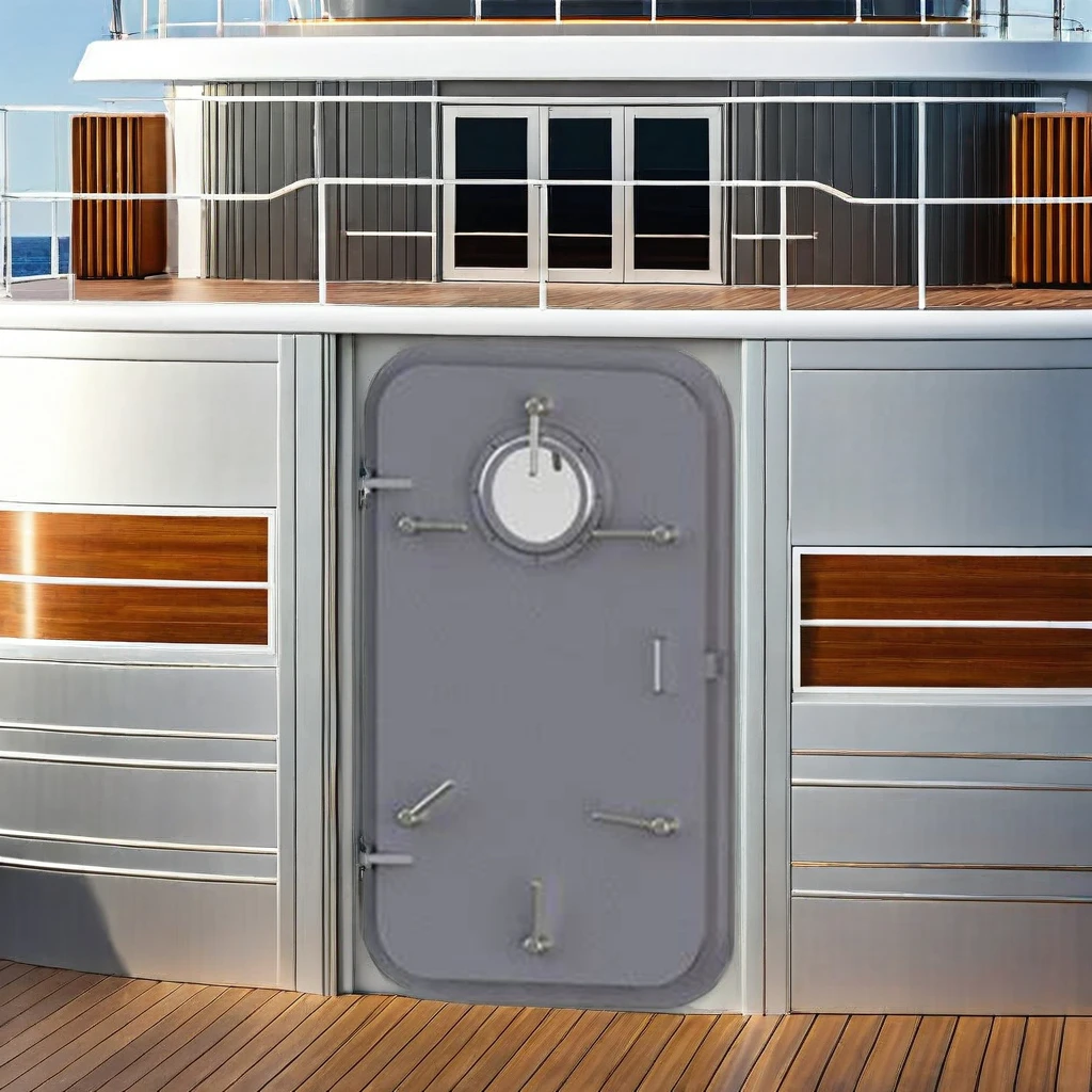 CCS Certified Marine Watertight Doors Are Produced in China at Favorable Prices and Can Be Customized with Windows/portholes