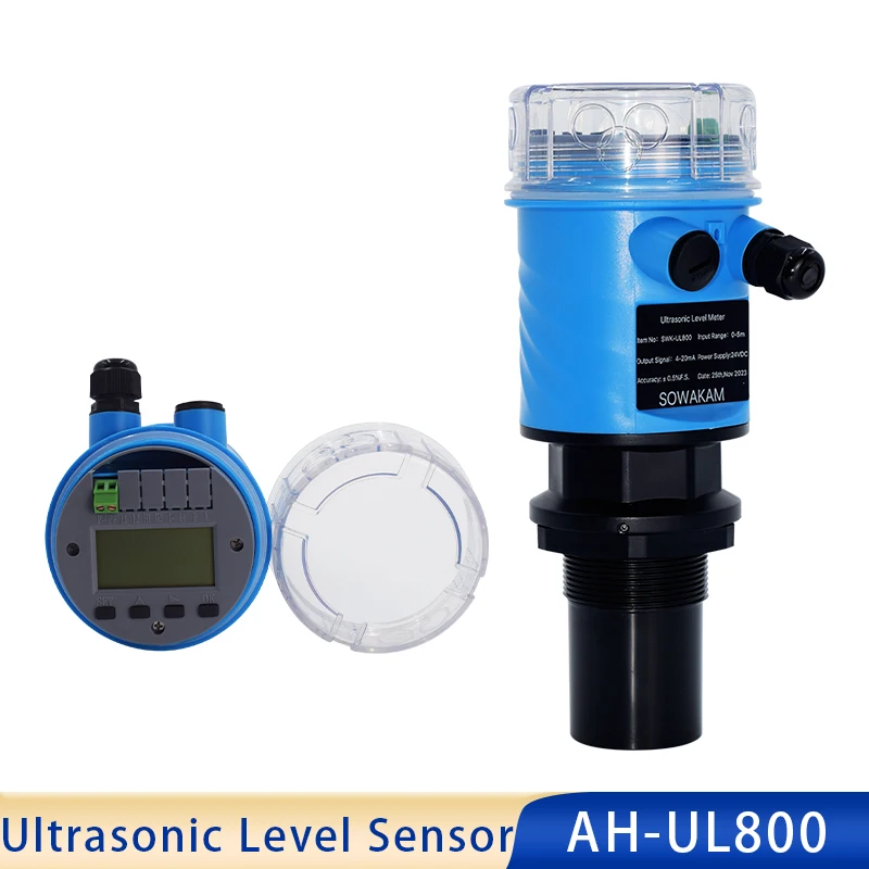 

3m 5m 10m 4-20mA RS485 Ultrasonic Level Meter No Contact Sanitary Olive Oil Tank Ultrasonic Level Sensor