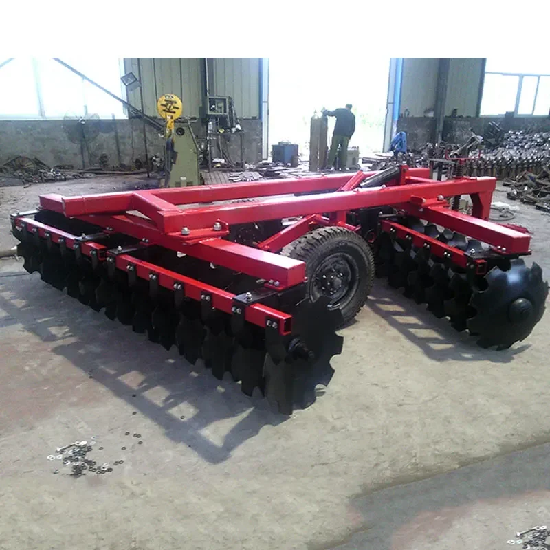 2026-Offset Hydraulic Light and Heavy Agricultural Disc Harrow 16 Disc Harrow Tractor Plow