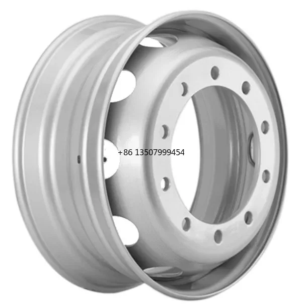 

New Condition Silver Finish Premium Steel Trailer Wheel Hub Durable and Heavy Duty for Trailers and Trucks