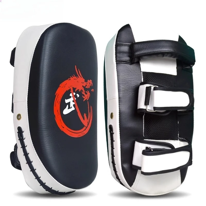 Sanda Boxing, Muay Thai Foot Target, Thickened Curved Hand Target, Adult and Children's Foot Target, Taekwondo Training Target