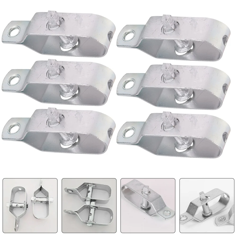 

6 Pcs Steel Wire Tensioner Metal Fence Creative Rope Door Lock Tightener Heavy Duty