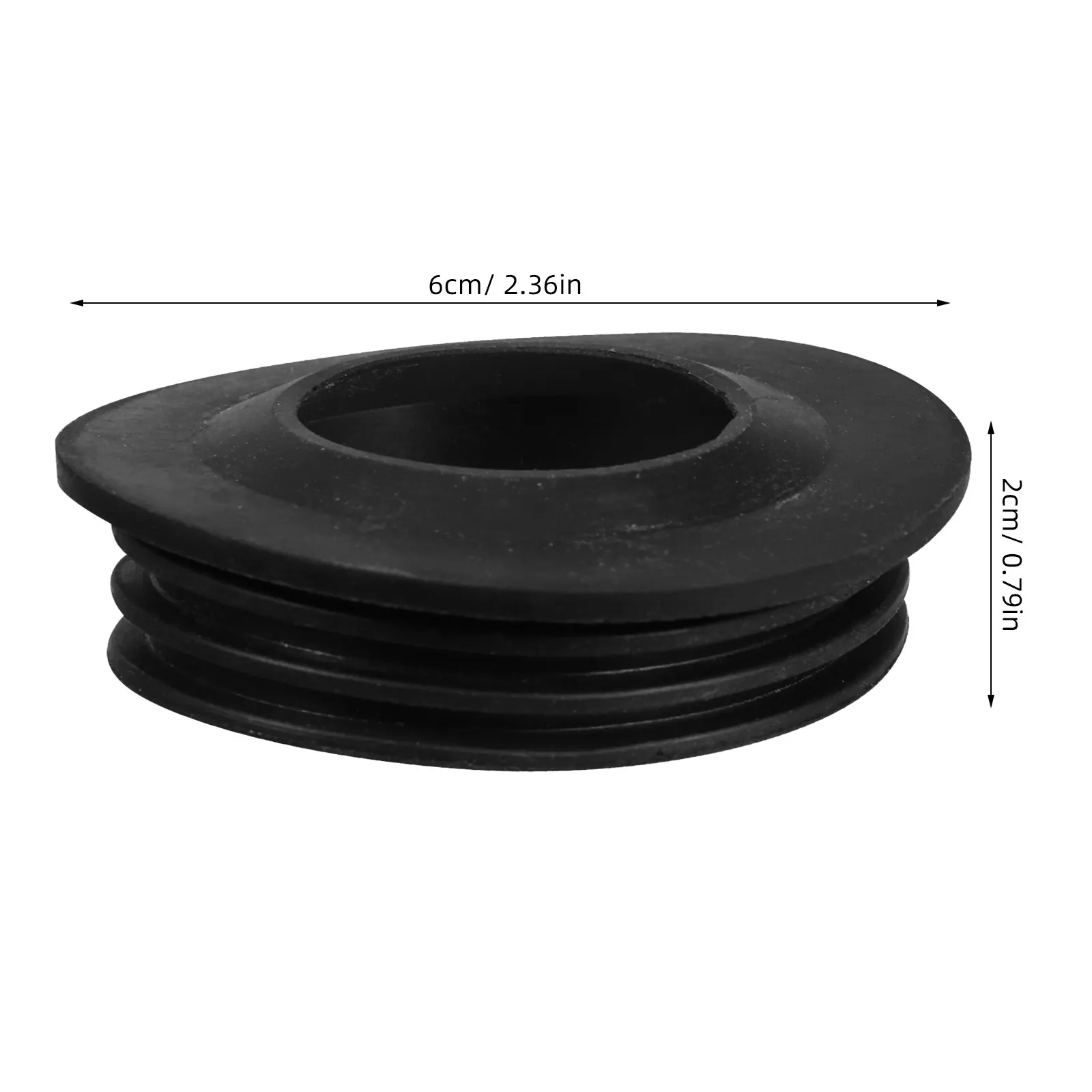 Rubber Urinal Drain Sealing Gasket Reliable Replacement Part Toilet Flange Repair Urinal Pool Connection Fittings for Home