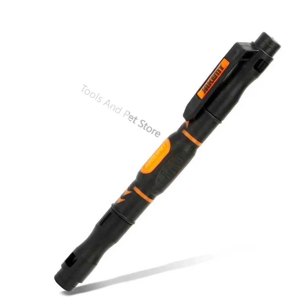 

Portable 3 In 1 Double-head Bits Screwdriver Pen with Magnetic Two Way Slotted and Phillips Bits DIY Repair Tool Kit