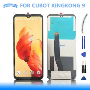 Bilashmart Original Cubot King Kong 9 FHD+ Kingkong9 LCD Display Touch Screen Digitizer Assembly Replacement KINGKONG 9 Kingkong AX