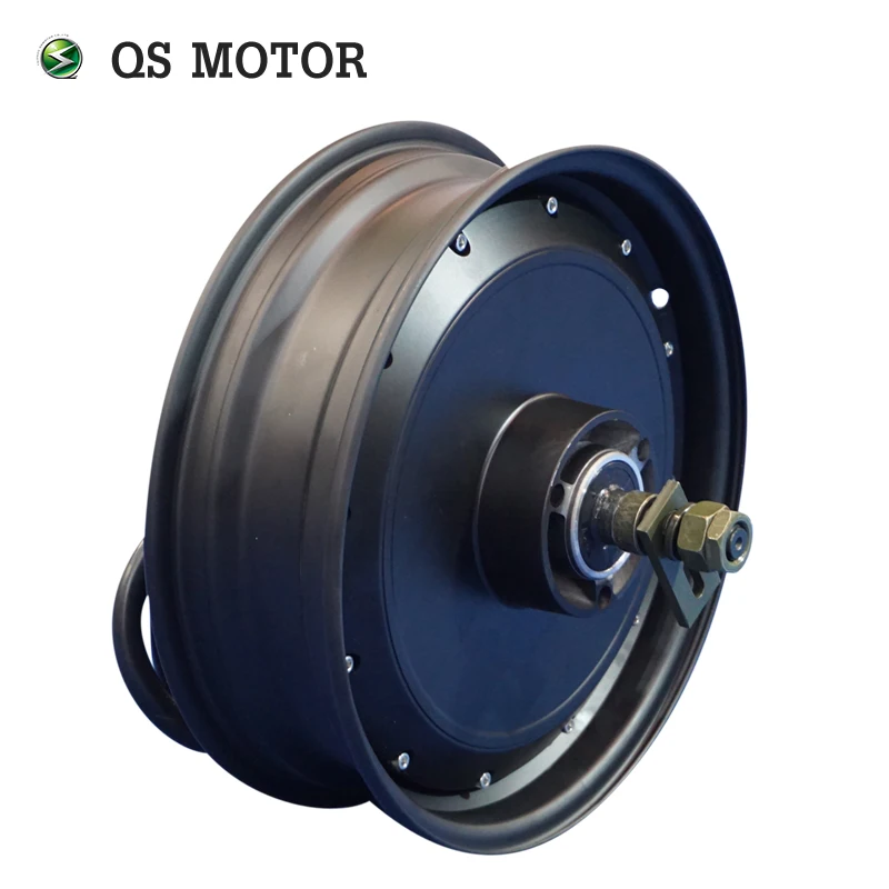 Cost-effctive QS 3000W 40H V1.12 BLDC In-Wheel Hub Motor For Electric Scooter