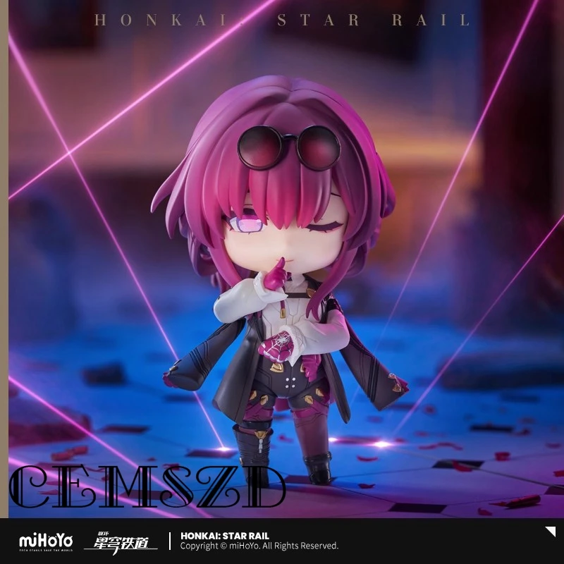 

[Genuine] Kafka Ornament miHoYo Game Honkai Star Rail Anime Cartoon Accessories Props 10CM Cosplay Desktop Collectible Ornament