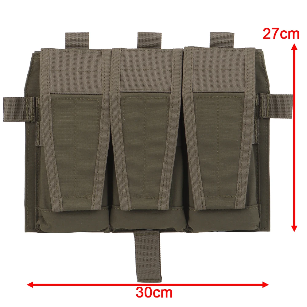 Тактическая Сумка M4 для магазина с откидной крышкой Съемная Тройная сумка 5,56 сумка с петлей для удержания на липучке охотничий жилет AVS SPC JPC2.0 Магнитная панель