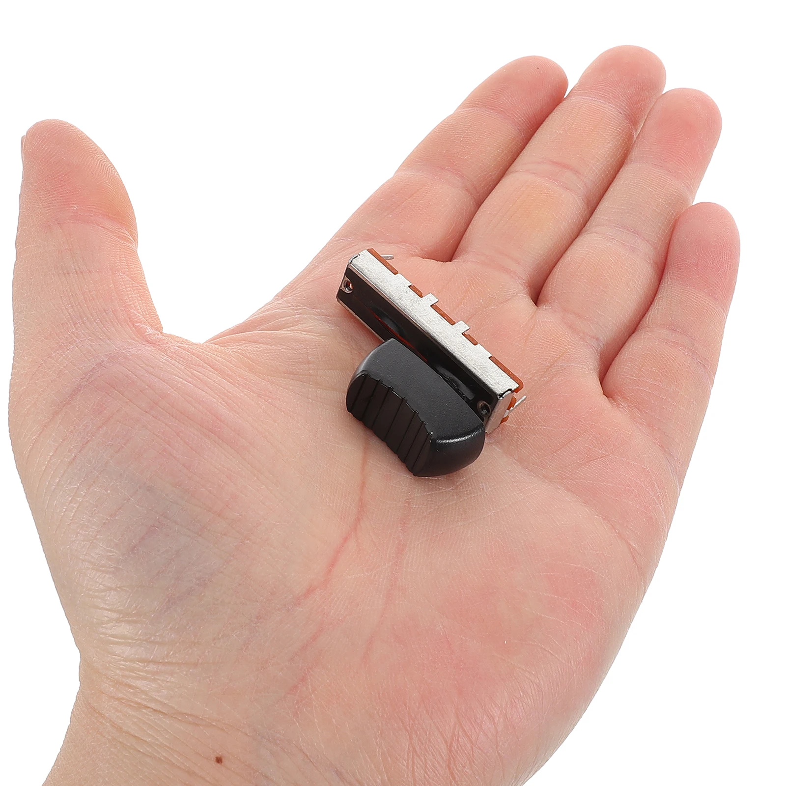 

5 set 35MM Single Channel Sliding Potentiometer Knob Mixer Console Slider Replacement Black Metal DJ Accessories