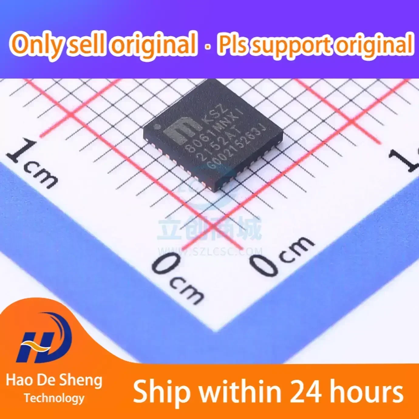 10pcs-lot-ksz8061mnxi-qfn32-ksz8061-new-original-in-stock