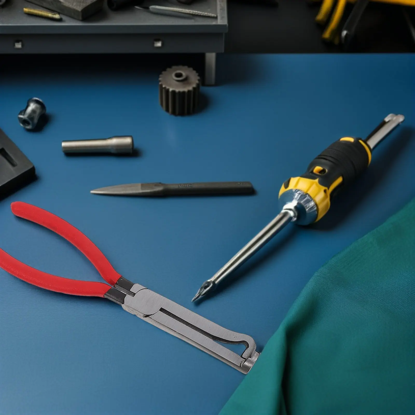 

1Set Automotive Electrical Connector Separator Tool High Carbon Steel Dual-Ended Plug Disconnect Pliers for Cars Trucks Suvs