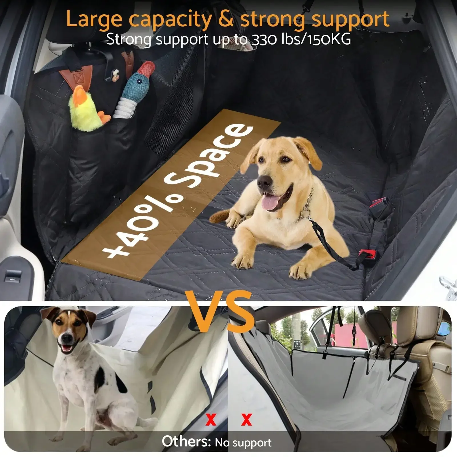 Back Seat Extender for Dogs