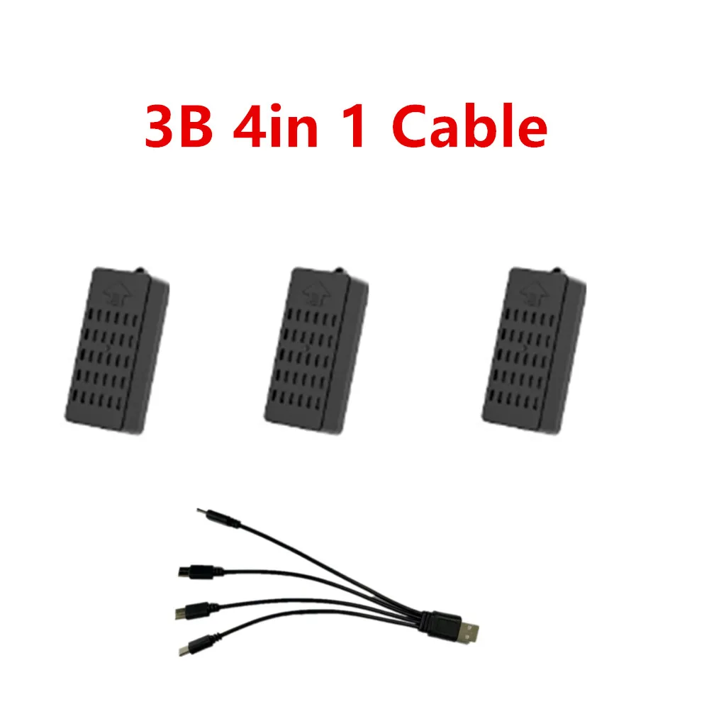 4DRC V51 Drone Battery Accessories 3.7V 1300mAh V51 Drone Propeller Maple Leaf  4D- V51 Drones Parts Batteriey