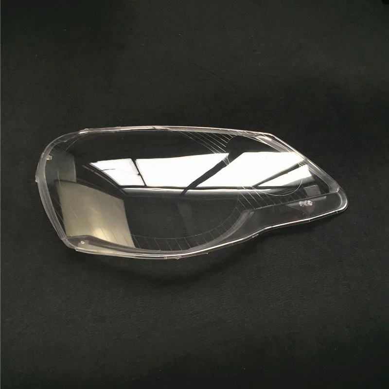 Car Headlight Cover for Volkswagen Polo 2006-2010 Replacement Clear Cover Plexiglass Lampshade Headlamp Shell Car Accessories