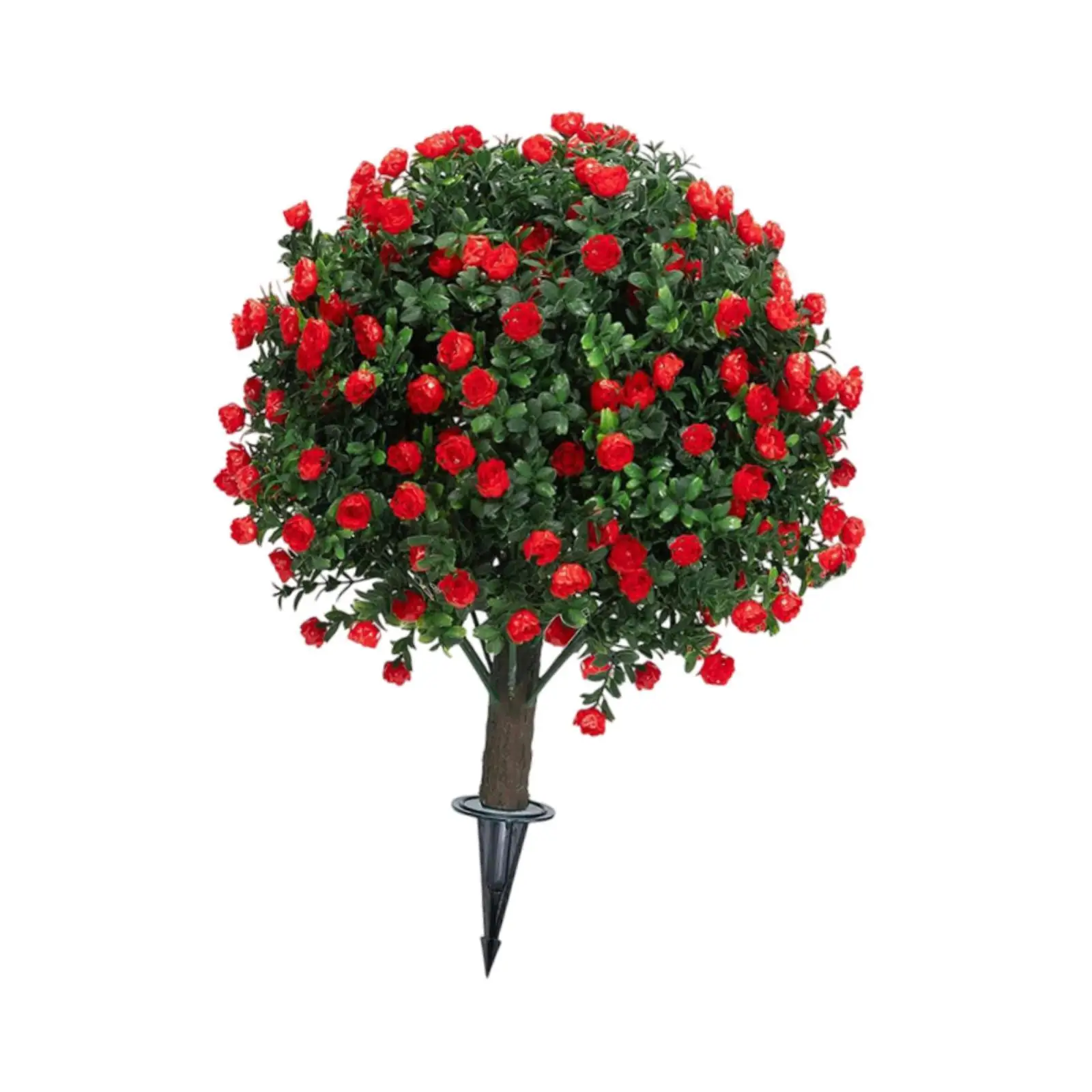 Reusable Garden Stake Artificial Flower Decoration PP Material for Backyard Lawn Patio Centerpiece