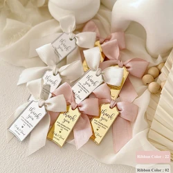 Personalized Wedding TableTags,Custom Mirror Acrylic Tag for Favors,Thank You Place Card,Thank you For Coming,Gift Tags