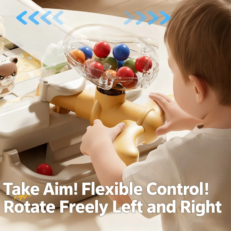 Children's pinball game machine puzzle game board game shooting toy boy interactive concentration training girl child