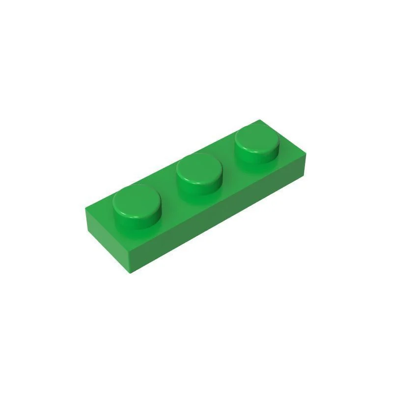 50 Stück 3623 1X3 Platte für Kinder-Bausteinspielzeug, kompatibel mit Montage, hochwertiges Geschenk. – Detail 6