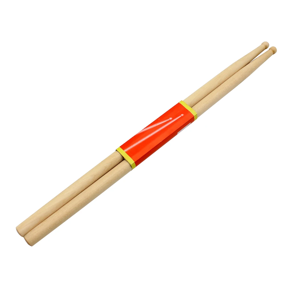 1 زوج 5A/7A/5B عصي طبلة خشب القيقب أفخاذ زحف طبل 7A أفخاذ أدوات قرع المهنية اكسسوارات #2