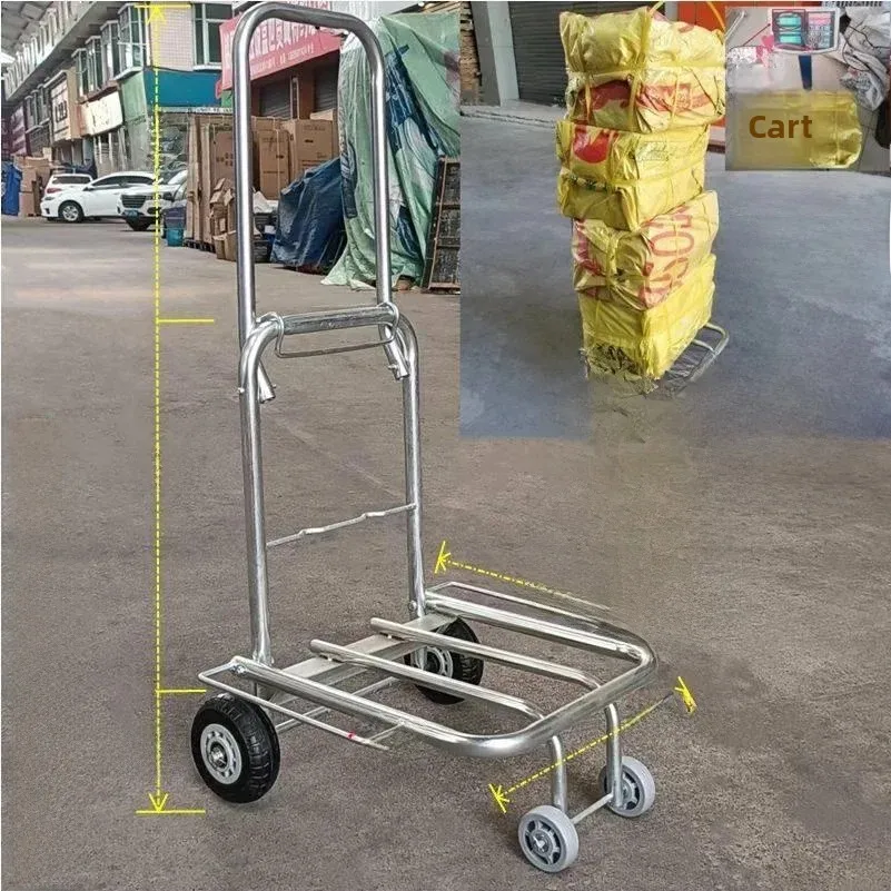 chariot-de-courses-portable-d'exterieur-chariot-a-bagages-chariot-a-roues-chariot-a-tuyau-d'eau-a-4-roues-roue-resistante-a-l'usure-petit-remorque-empilable