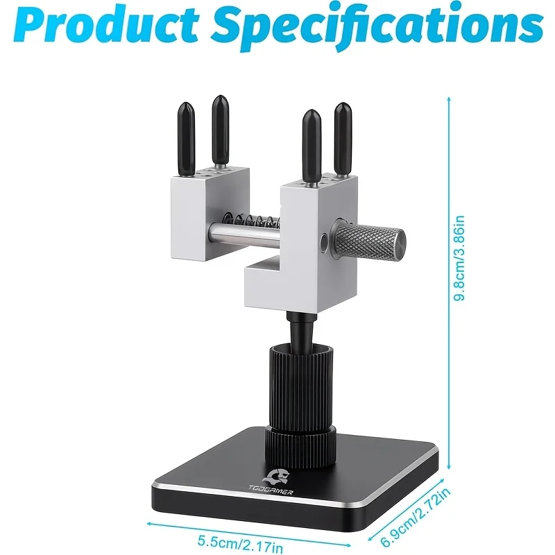 Mini Vise Table Top Clamp, 2in1 360° Rotatable Mini Portable Table Vise for Model Building/Hobby Jewelers/DIY Projects