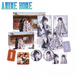 Anime Qiang Jin Jiu Shen Lanzhou Xiao Chiye Badge Brooch Pin Shikishi Acrylic Standee Desktop Ornament Cosplay Official Kid Gift