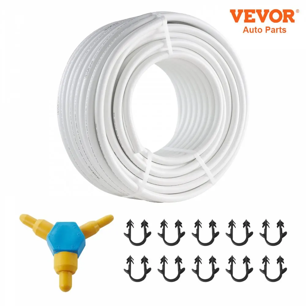 VEVOR-Tubo de PEX-AL-PEX de diámetro, tubería compuesta de aluminio-plástico, barrera de oxígeno, tubería PEX de suelo radiante