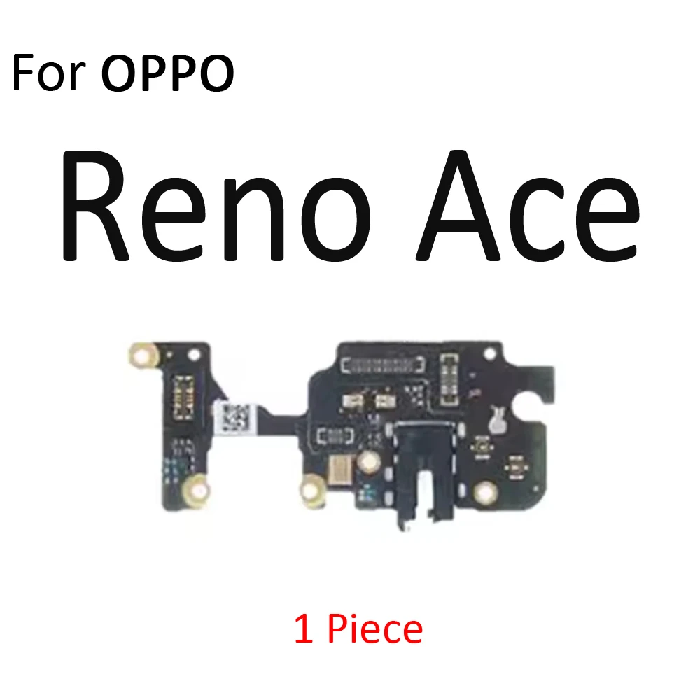 Charging Port Board For OPPO Realme X2 Pro Reno Ace Reno2 K2 Microphone Mic USB Charge Connector Flex Cable