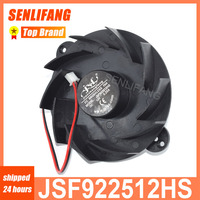 New Circular DC Brushless Fan JSF922512HS M-305IB DC12V 0.25A 2Lines Butterfly Cooling For JSF