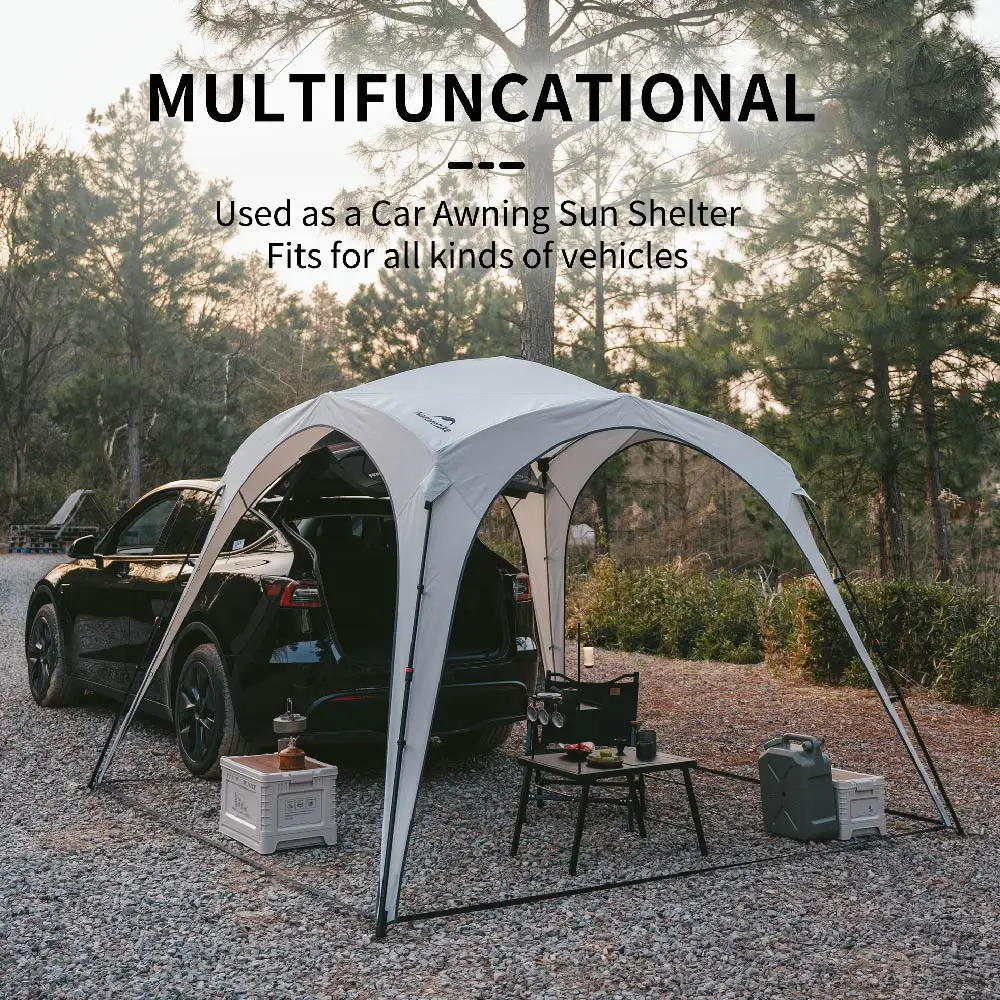 

Naturehike Quickly Open Tent Outdoor Camping Large Sunshade Tarp Car Tail Spliceable Sun Shelter