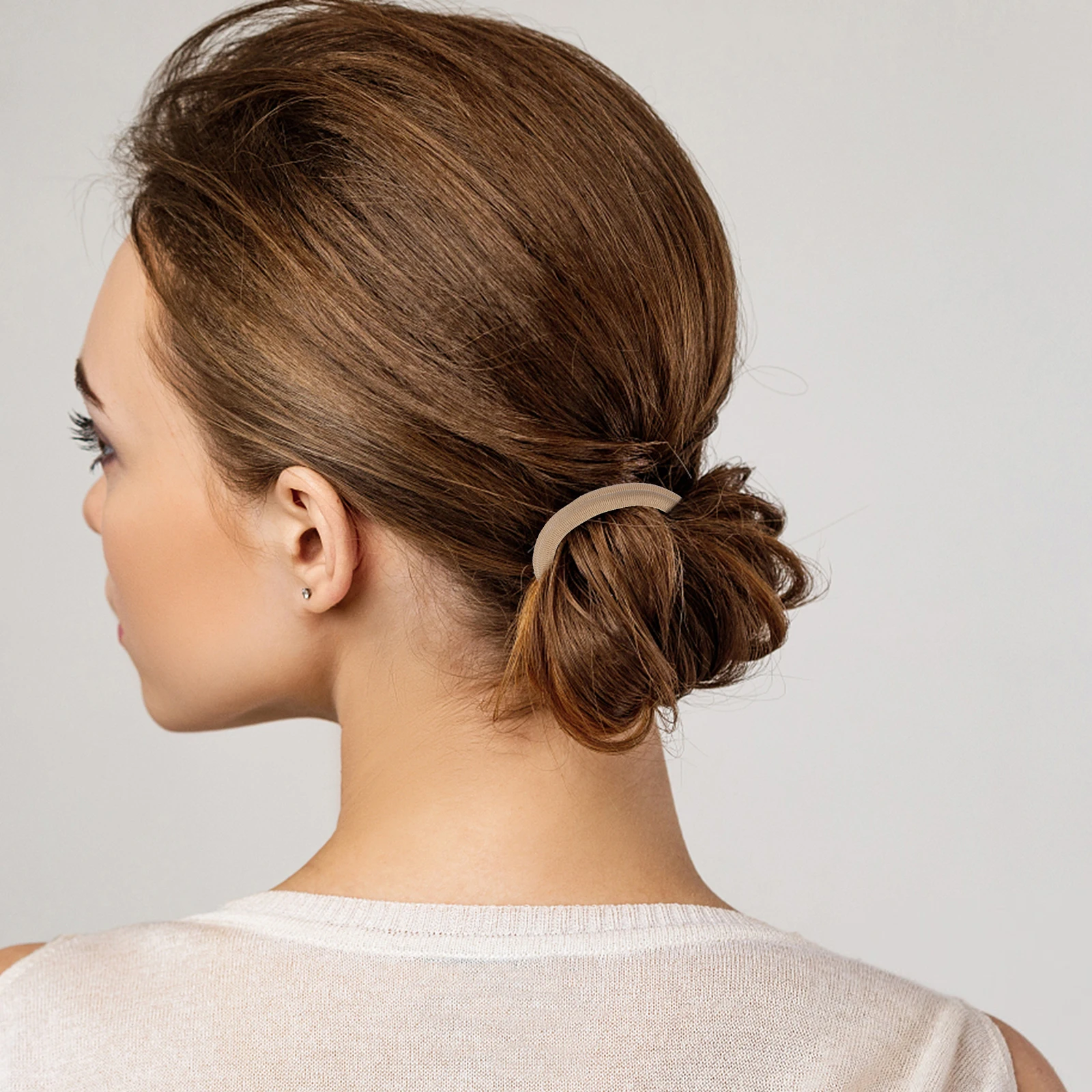 20 قطعة من خطافات تصفيف الشعر للنساء، أربطة بنجي، حامل ذيل حصان، أدوات تصفيف الشعر الطبيعية الآمنة بدون سحب