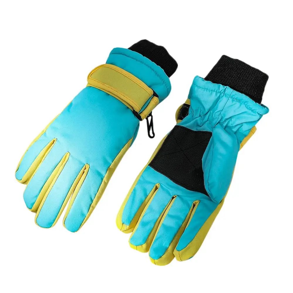 

Уличные сноубордические модные принты, водонепроницаемые ветрозащитные толстые теплые варежки с длинными рукавами, лыжные перчатки