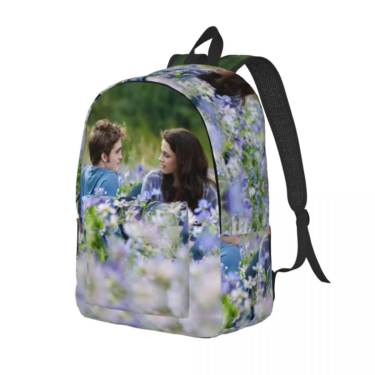 Twilight Saga Movie Backpack for Boy Girl Kids Student School Book Bags Edward Bella Isabella Daypack Kindergarten Primary Bag