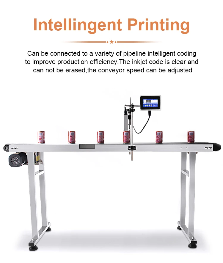 Stampante a getto d'inchiostro online multilingue di alta qualità Marcatura di etichette digitali Codifica del numero di lotto della data